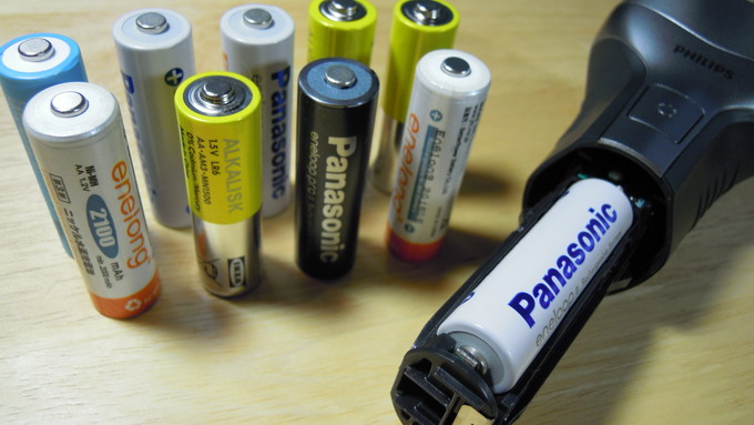 80％以上節約 乾電池式シェーバー