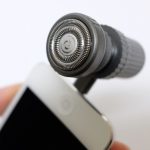 手軽なヒゲ剃り？？iPhoneのLightningコネクターから給電できる「ライトニングシェーバー」を簡易レビュー